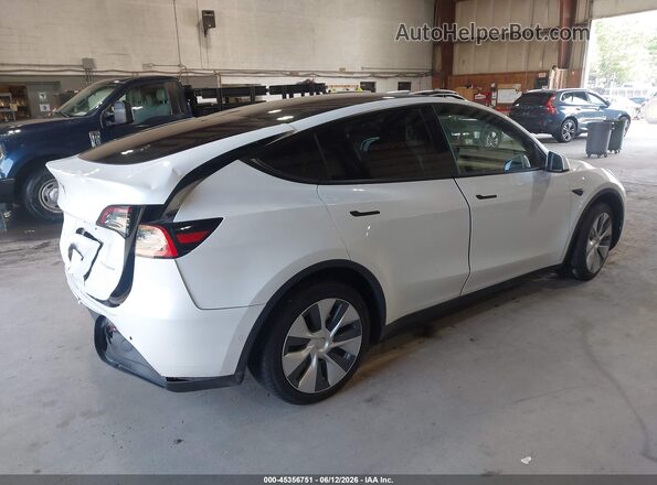 5YJYGDEE0LF050428 2020 TESLA MODEL Y Белый Задняя правая четверть