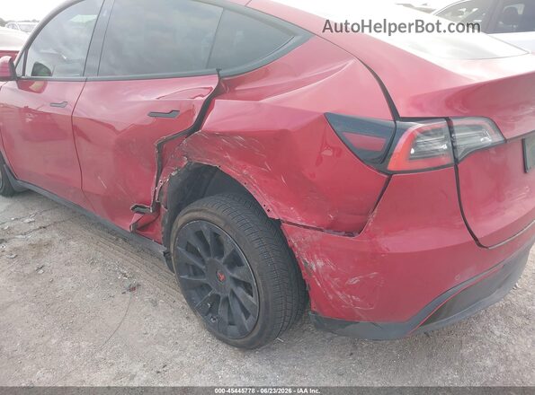 5YJYGDEE0MF183630 2021 TESLA MODEL Y Red Widok z przodu