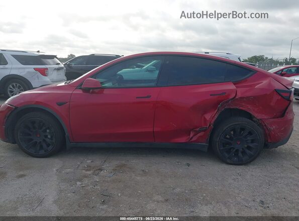 5YJYGDEE0MF183630 2021 TESLA MODEL Y Red Widok wnętrza 360 stopni
