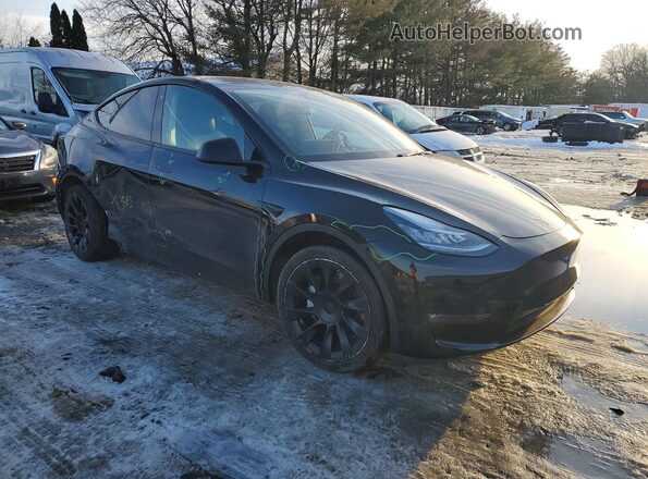 5YJYGDEE0MF209210 2021 TESLA MODEL Черный Передняя правая четверть