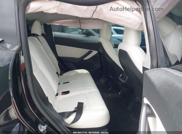 5YJYGDEE1LF034528 2020 TESLA MODEL Y Black VIN կոդի պիտակի տեսք