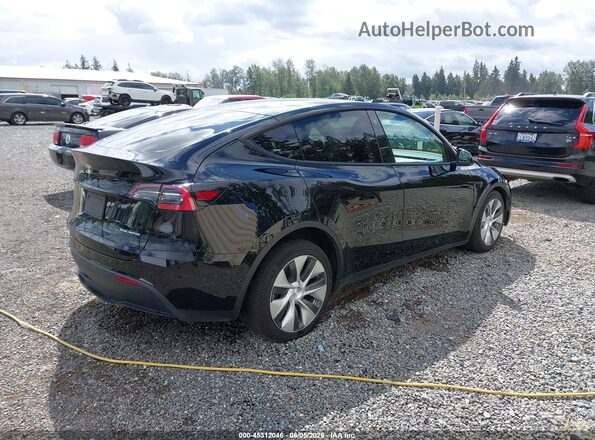 5YJYGDEE1MF105938 2021 TESLA MODEL Y Черный Задняя правая четверть