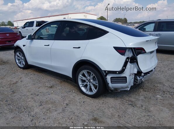 5YJYGDEE1MF192076 2021 TESLA MODEL Y White Հետևի ձախ