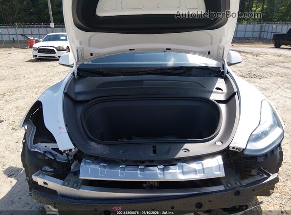 5YJYGDEE1MF192076 2021 TESLA MODEL Y White Հետևի տեսք