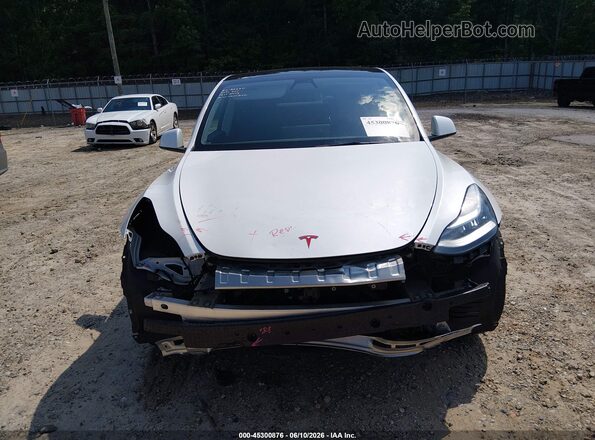 5YJYGDEE1MF192076 2021 TESLA MODEL Y White Սալոնի հետևի տեսք