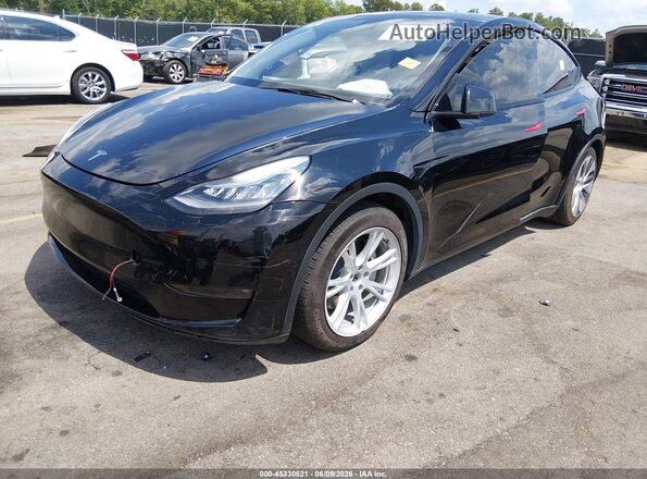 5YJYGDEE1MF209166 2021 TESLA MODEL Y Black Դիմացի տեսք