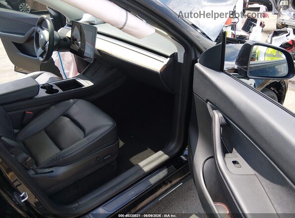 5YJYGDEE1MF209166 2021 TESLA MODEL Y Black Սալոնի դիմացի տեսք
