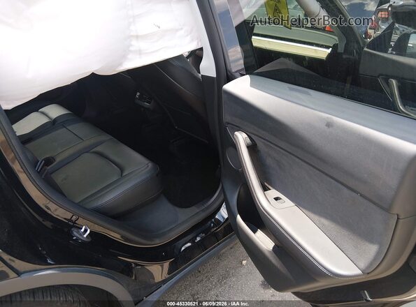 5YJYGDEE1MF209166 2021 TESLA MODEL Y Black VIN կոդի պիտակի տեսք