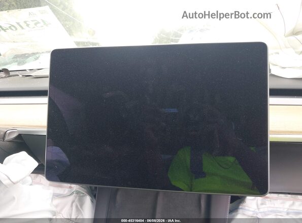 5YJYGDEE1MF209300 2021 TESLA MODEL Y Blue Vista de los asientos traseros