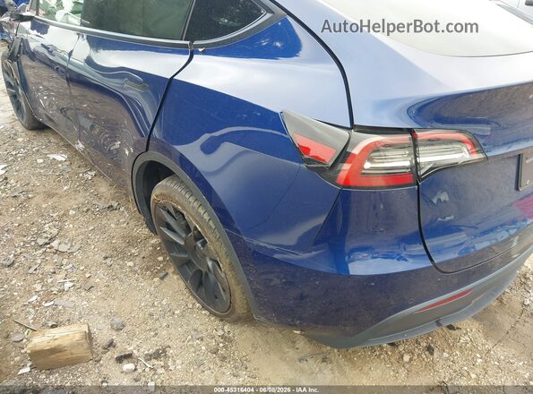 5YJYGDEE1MF209300 2021 TESLA MODEL Y Blue Vista del salpicadero