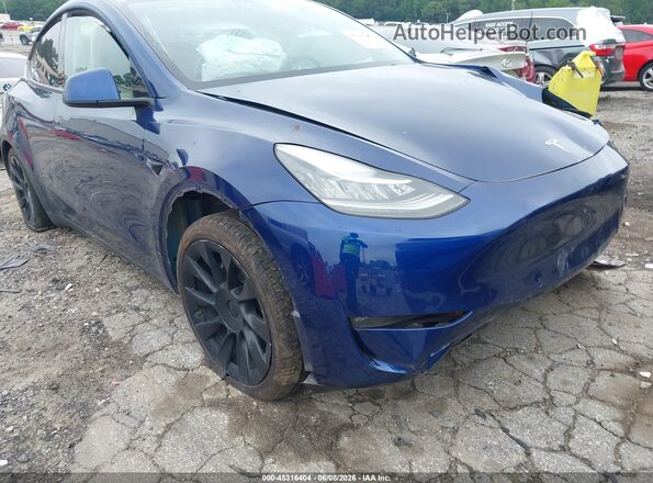 5YJYGDEE1MF209300 2021 TESLA MODEL Y Blue 