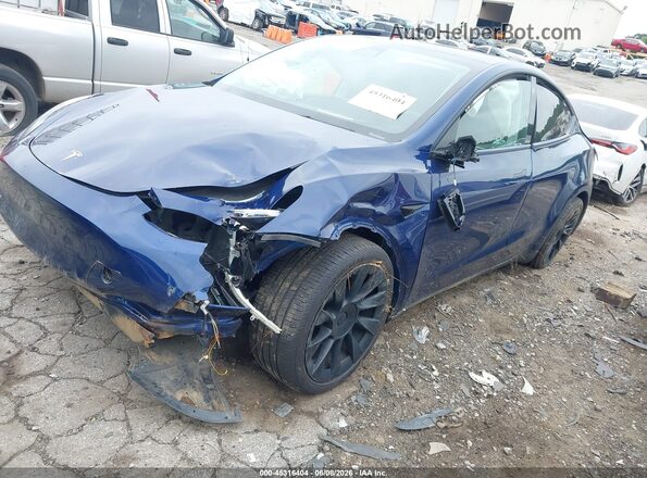 5YJYGDEE1MF209300 2021 TESLA MODEL Y Blue Vista tres cuartos delantera izquierda