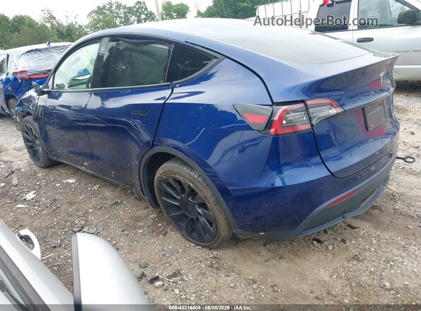 5YJYGDEE1MF209300 2021 TESLA MODEL Y Blue Trasero izquierdo
