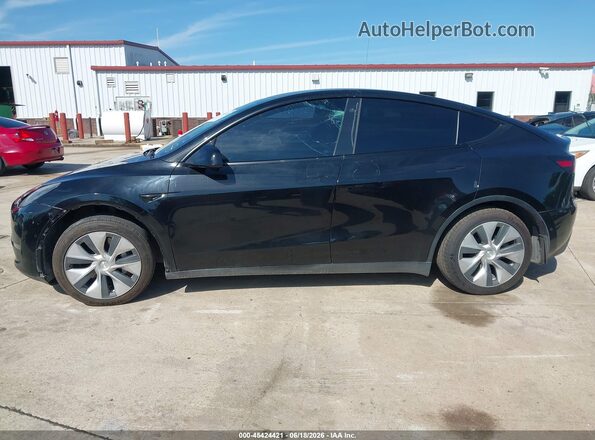 5YJYGDEE1MF258528 2021 TESLA MODEL Y Black უკანა სალონის ხედი