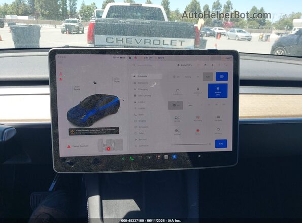 5YJYGDEE1MF294624 2021 TESLA MODEL Y Синий 