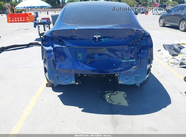 5YJYGDEE1MF294624 2021 TESLA MODEL Y Синий Вид спереди