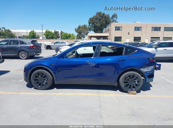 5YJYGDEE1MF294624 2021 TESLA MODEL Y Синий 