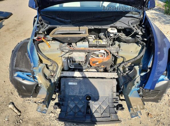 5YJYGDEE2MF130945 2021 TESLA MODEL Blue Engine compartment view