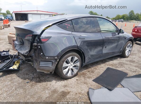 5YJYGDEE2MF187887 2021 TESLA MODEL Y Blue Rear right