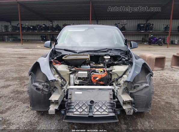5YJYGDEE2MF187887 2021 TESLA MODEL Y Blue Rear interior view