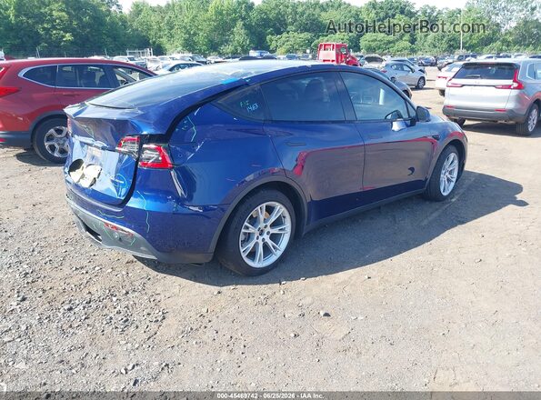5YJYGDEE2MF196282 2021 TESLA MODEL Y Dark Blue Задня права чверть