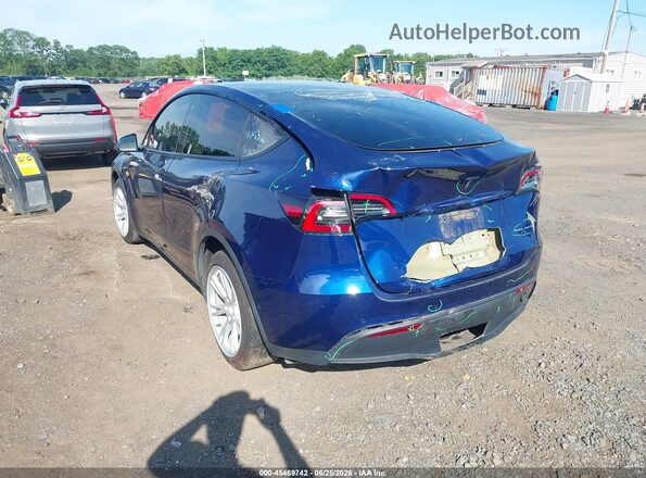 5YJYGDEE2MF196282 2021 TESLA MODEL Y Dark Blue Вид спереду