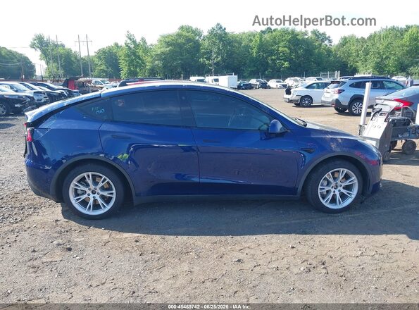 5YJYGDEE2MF196282 2021 TESLA MODEL Y Dark Blue Вид задньої частини салону