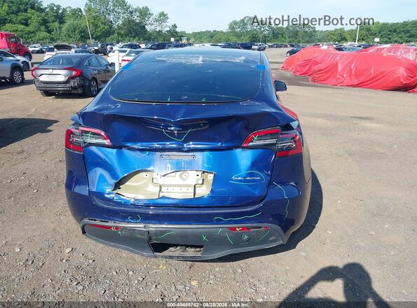5YJYGDEE2MF196282 2021 TESLA MODEL Y Dark Blue 
