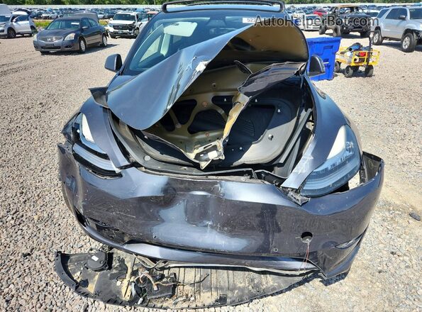 5YJYGDEE2MF198484 2021 TESLA MODEL Серый 