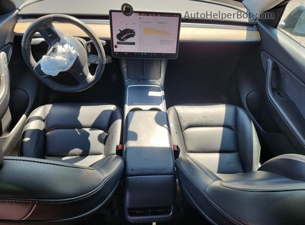 5YJYGDEE2MF198484 2021 TESLA MODEL Серый 
