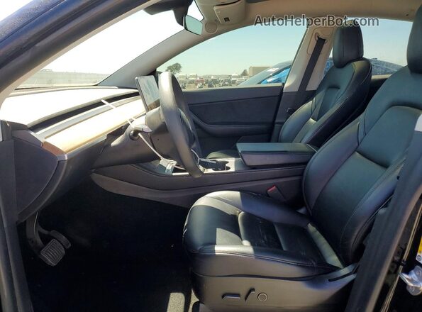 5YJYGDEE2MF241334 2021 TESLA MODEL Black Սալոնի դիմացի տեսք