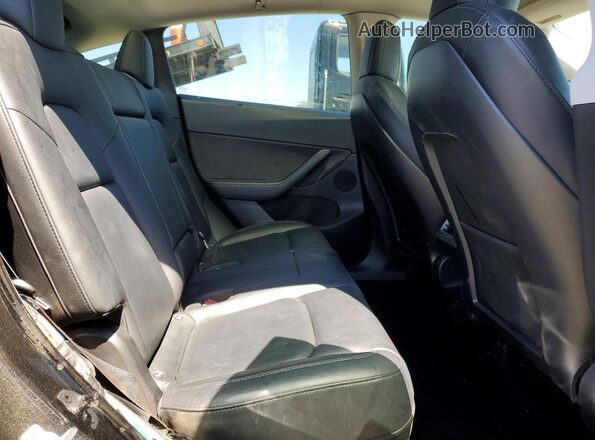 5YJYGDEE2MF241334 2021 TESLA MODEL Black Հետևի նստատեղերի տեսք