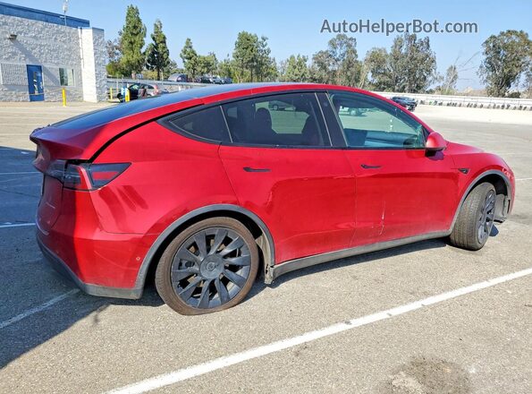 5YJYGDEE2MF285494 2021 TESLA MODEL Red 