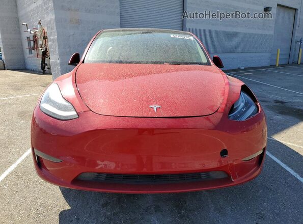 5YJYGDEE2MF285494 2021 TESLA MODEL Red 