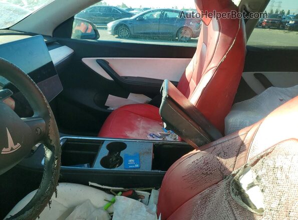 5YJYGDEE2MF285494 2021 TESLA MODEL Red 