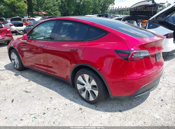 5YJYGDEE3LF031727 2020 TESLA MODEL Y Красный Задняя левая четверть