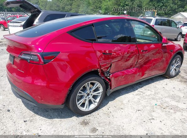 5YJYGDEE3LF031727 2020 TESLA MODEL Y Красный Вид спереди
