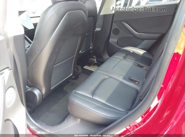 5YJYGDEE3LF031727 2020 TESLA MODEL Y Красный Вид наклейки с VIN-кодом
