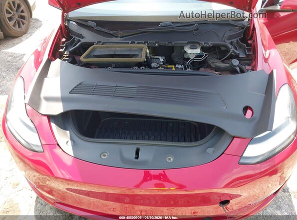 5YJYGDEE3LF031727 2020 TESLA MODEL Y Красный Вид сзади
