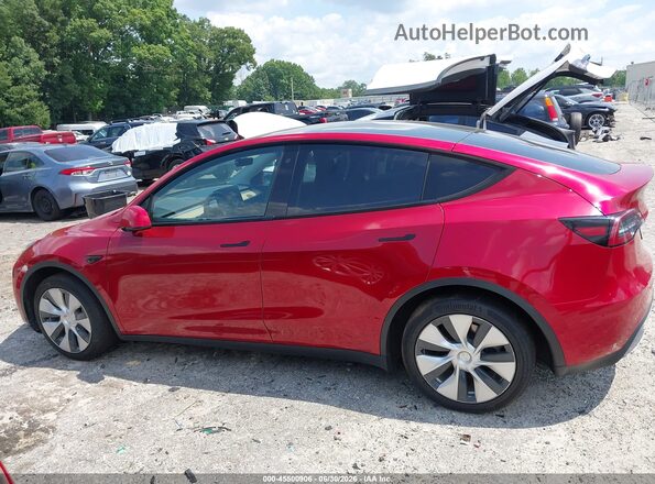 5YJYGDEE3LF031727 2020 TESLA MODEL Y Красный Панорамный вид салона 360°