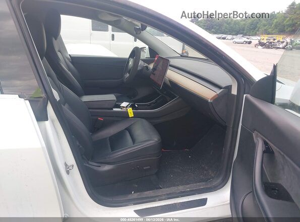 5YJYGDEE3LF031940 2020 TESLA MODEL Y White წინა სალონის ხედი