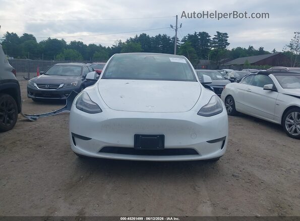5YJYGDEE3LF031940 2020 TESLA MODEL Y White უკანა სალონის ხედი