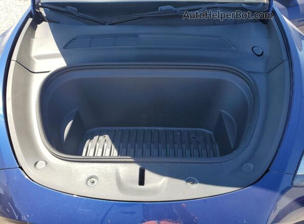 5YJYGDEE3LF055400 2020 TESLA MODEL Синий Вид подкапотного пространства