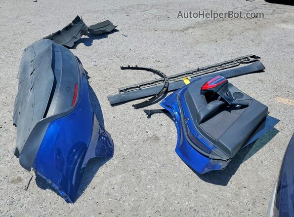 5YJYGDEE3LF055400 2020 TESLA MODEL Синий Вид наклейки с VIN-кодом