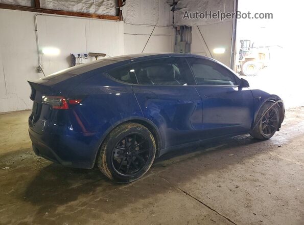 5YJYGDEE3MF069010 2021 TESLA MODEL Синий Задняя правая четверть