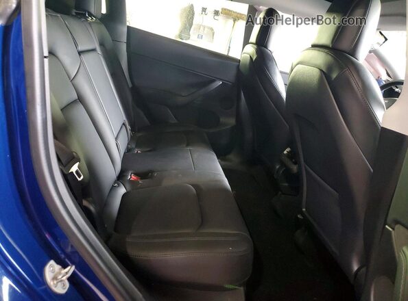 5YJYGDEE3MF069010 2021 TESLA MODEL Синий Вид задних сидений