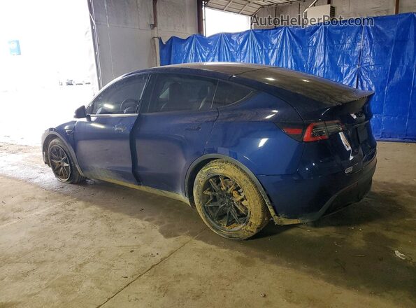 5YJYGDEE3MF069010 2021 TESLA MODEL Синий Задняя левая четверть