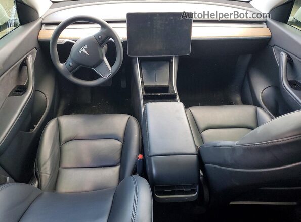 5YJYGDEE3MF108243 2021 TESLA MODEL White Vista del salpicadero