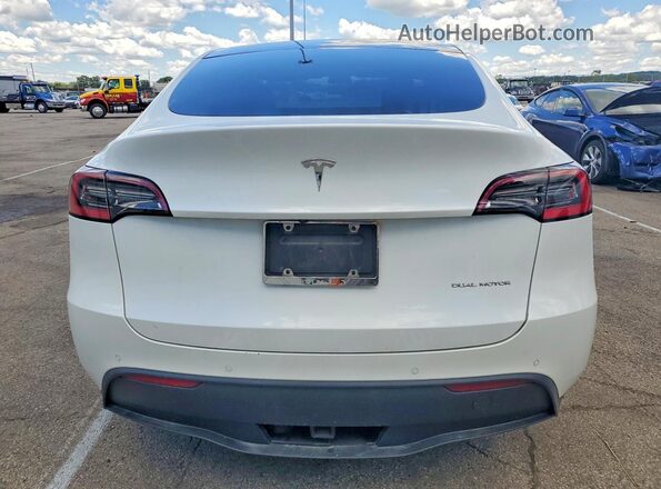5YJYGDEE3MF108243 2021 TESLA MODEL White Vista trasera