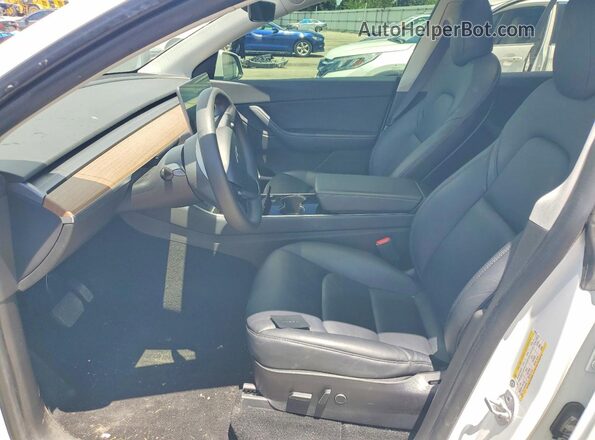 5YJYGDEE3MF108243 2021 TESLA MODEL White Vista interior delantera
